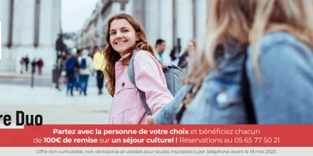 Offre DUO jusqu'au 19/05/2023