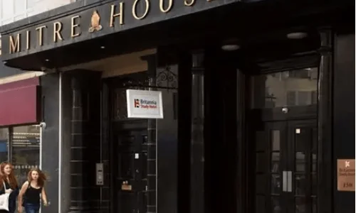 Facade Britannia Study Hotel - Brighton