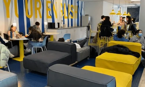 Salle de pause École Bayswater à Toronto