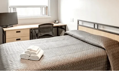 Chambre et bureau Seneca Newnham Residence