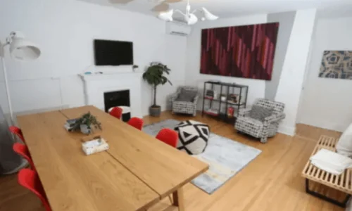 Salon de la dream house résidence - séjour linguistique CLC