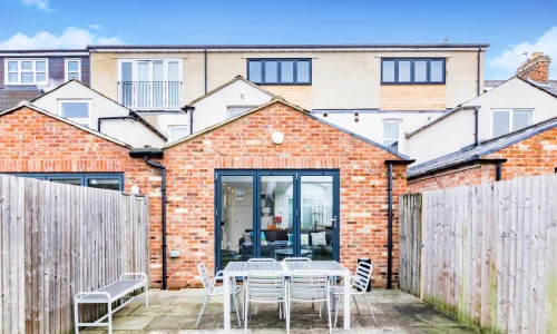 Chilswell Road Student House terrasse