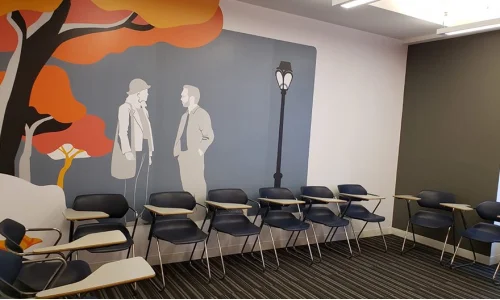 Salle de classe école EC New York