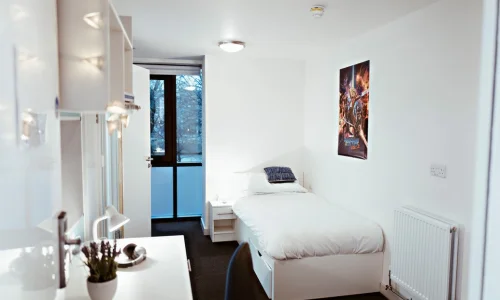 Chambre simple Oxford Place - résidence sur le campus de l'école