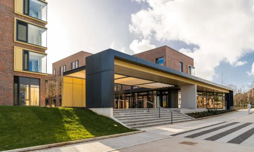 extérieur Résidence d'été Campus Hall Bournemouth