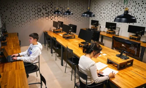 Salle informatique Résidence XIOR Enforex Barcelone