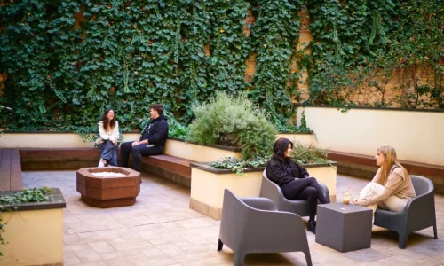 Salle de détente Résidence XIOR Enforex Barcelone