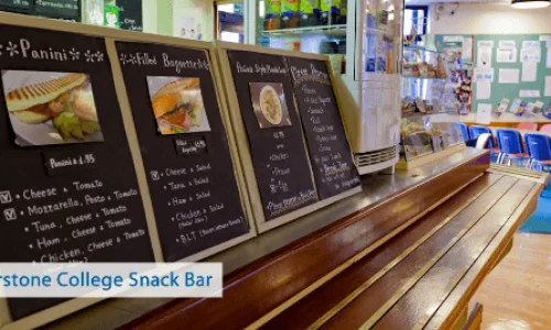 Snack bar hilderstone college