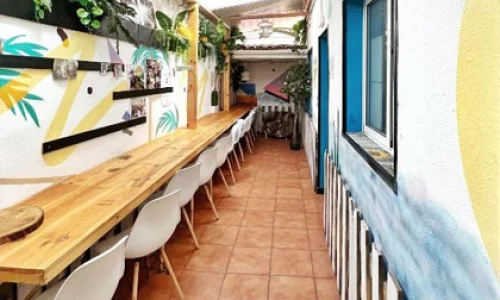 Espace de travail Tenerife Experience Hostel