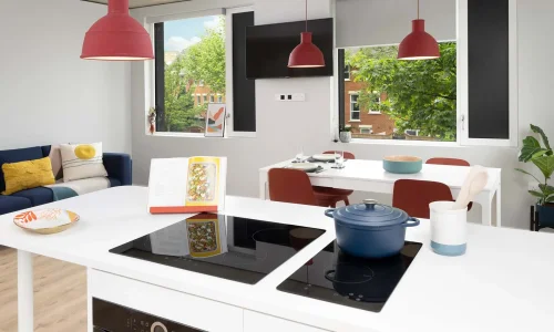 salle à manger - Résidence d'été Scape Canada Water - Londres