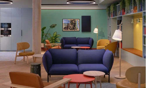 salon - Résidence d'été Scape Canada Water - Londres