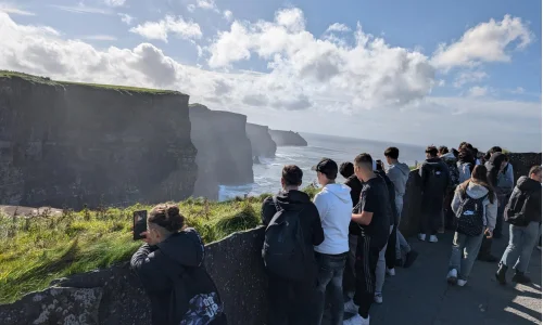 visites  École CES à Cork
