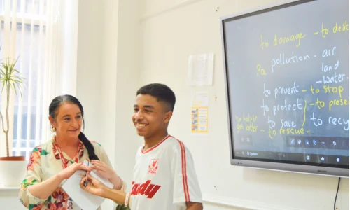 Salle de classe - Atlas Liverpool