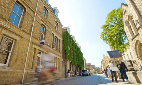 Rues École Kings à Oxford