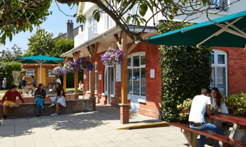 Terrasse Southbourne School of English à Bournemouth