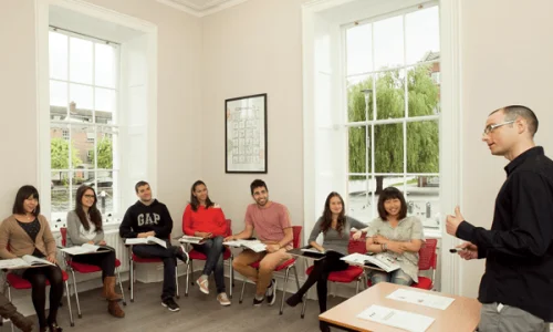 Salle de classe École Atlas Language School à Dublin