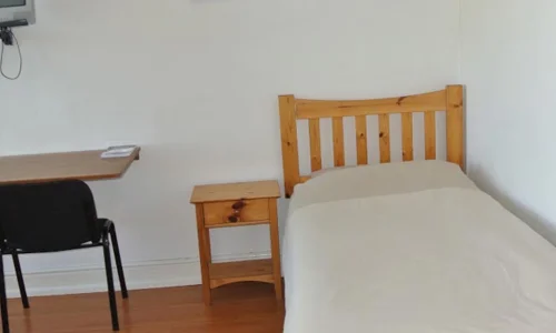 chambre lit simple Student residence à Marine Terrace
