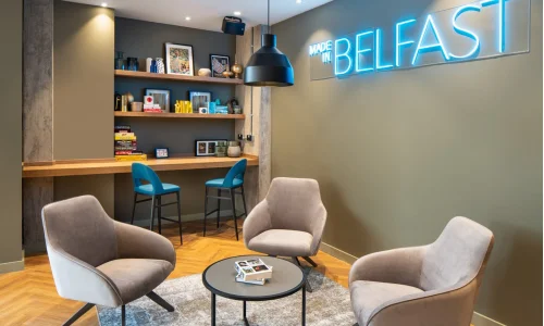 Salle commune City Centre Studios IH Belfast