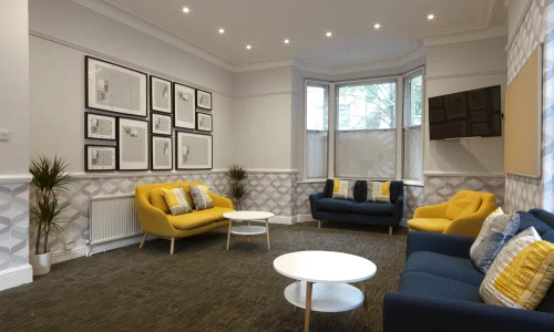 Salle commune Ecole Celtic English Academy à Cardiff