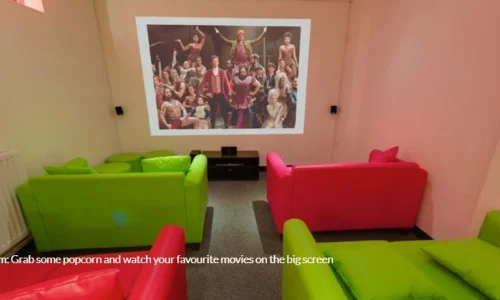 Salle de cinéma Résidence Chester House Londres