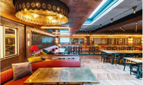 Salle commune Résidence The Stay Club Kentish Town Londres