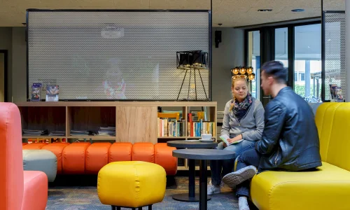 Espace détente Auberge A&O à Amsterdam