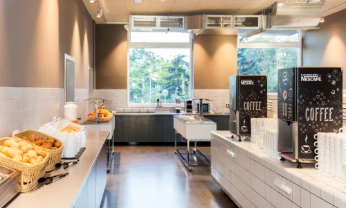 Cuisine Auberge A&O à Prague Rhea