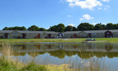 Étang Résidence Liddington en Angleterre