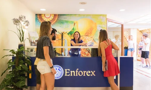 Accueil Enforex Barcelone - séjour linguistique - CLC