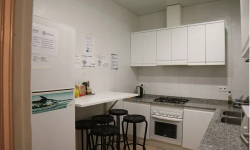 Cuisine Résidence Di Putacio Enforex Barcelone