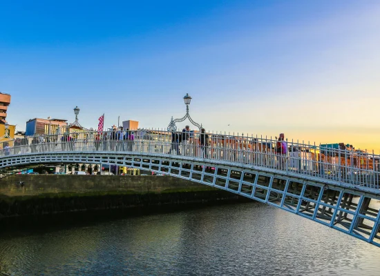 Dublin bridge copyright OT Dublin