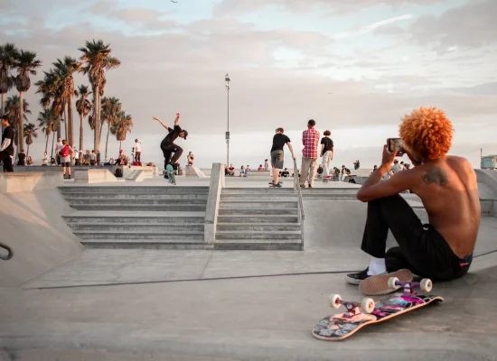 Séjour linguistique à Los Angeles - skatepark