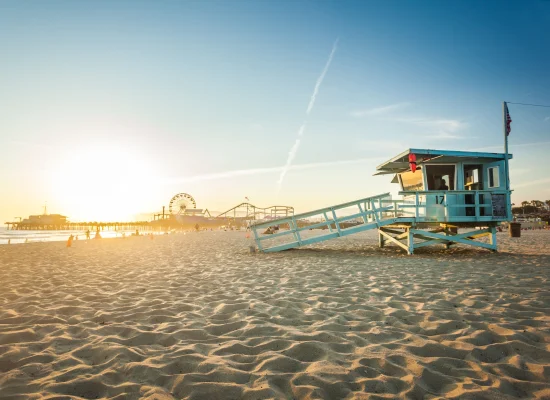 Séjour linguistique à Los Angeles - plage