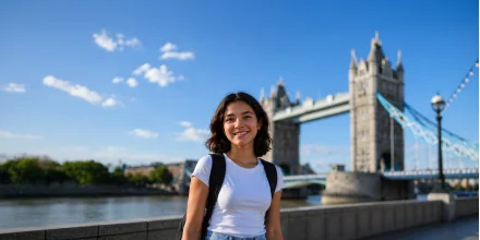 Ado en séjour linguistique à Londres