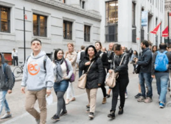 étudiants à new york