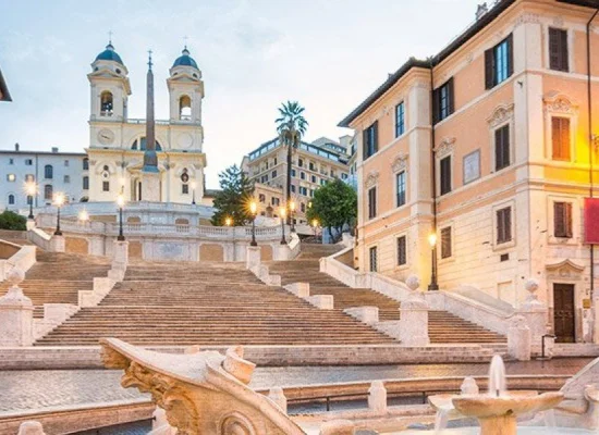 fontaine sejour linguistique rome