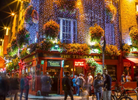 rues animées de dublin