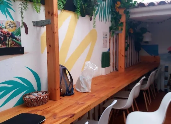 Espace lunch Cours d’espagnol et découverte de Tenerife - Séjour linguistique 13 à 17 ans - CLC