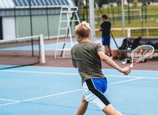 Cours de tennis