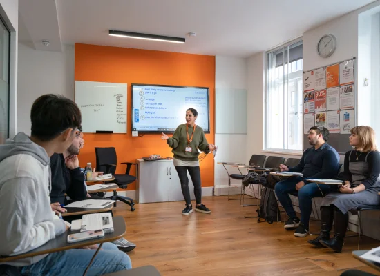 salle de classe ec london CLC