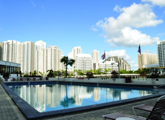 Piscine résidence Miami