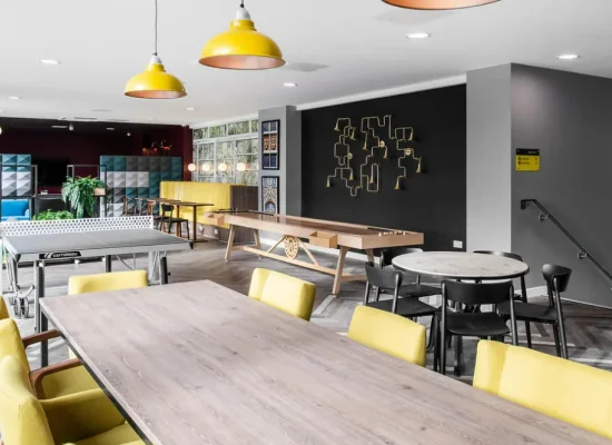 Salle commune résidence anglia house