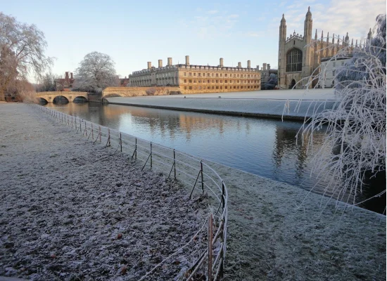 Cambridge l'hiver