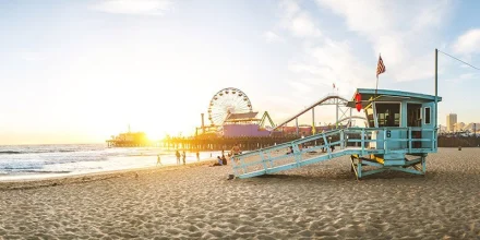 plage sejour linguistique los angeles