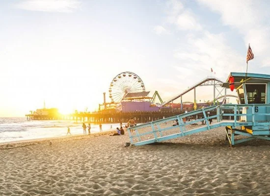 plage sejour linguistique los angeles