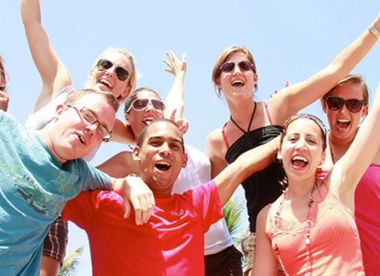 photo etudiants en exterieur