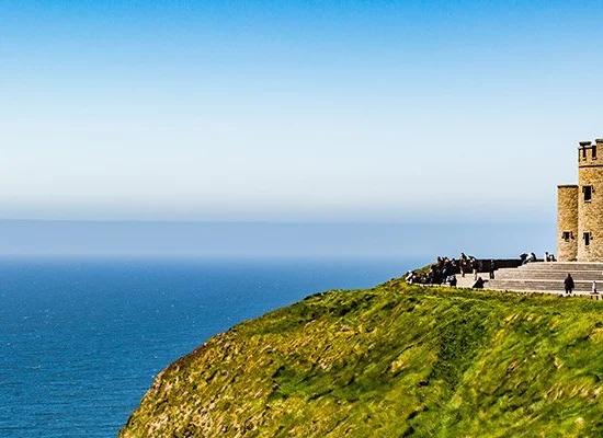 chateau falaises sejour linguistique galway