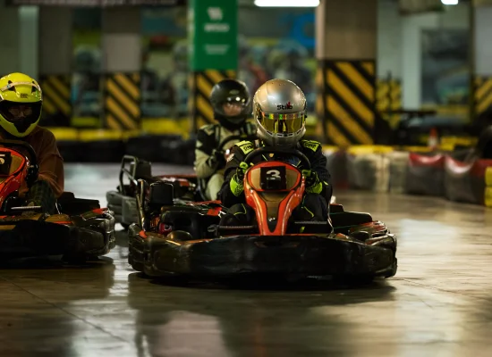 Course de pilotage de kart