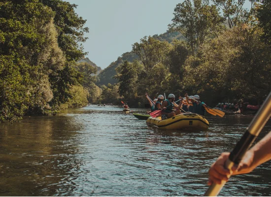 Rafting en Croatie