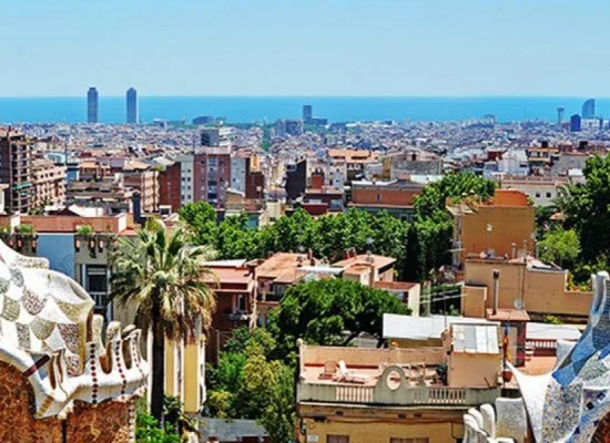 vue de barcelone